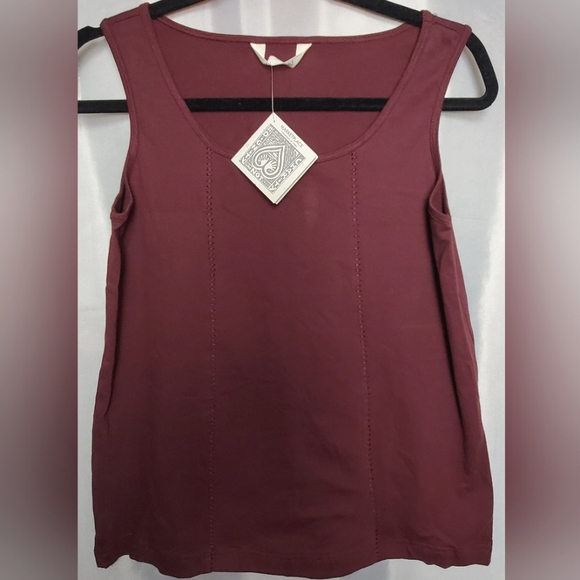 Marketplace Tops - Marketplace Handwork of India Cotton Tank Top Size S NWT